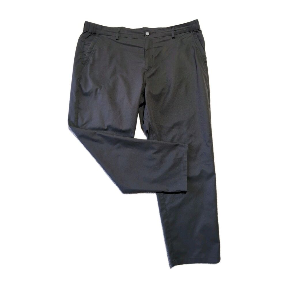 Jack Archer Jetsetter Tech Pants Mens 38x28 Charcoal Gray Golf Performance Chino